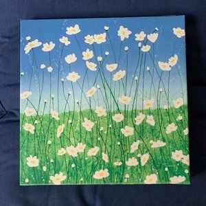 'Jesse's Daisies' by Herb Dickinson Art Print